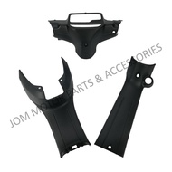 YAMAHA Y110(2) / SS2 (100% ORIGINAL) 3IN1 Black Inner Cover Set Hitam (4VF)