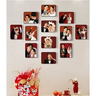 6X8 INCHES (15X20 cm) photo frame Crystal photo frame table custom developed photo wed