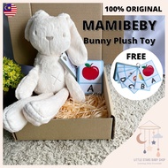 🇲🇾Ready Stock MAMIBEBY Stuffed Toys Plush Toys Sleeping Doll Rabbit Bunny Baby Gift Mainan Boneka Ar