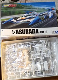 全新 - AOSHIMA-青島文化-1/24-高智能方程式-Cyber formula-GPX -No.1-ν ASURADA-AKF-0-新雷神-M-250