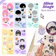 ALNST Alien Stage Deco Stickers Ivan Till Mizi Sua Luka Hyuna Deco Stickers by taotaomerch