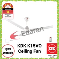 KDK K15VO 60" (150CM) 3-BLADE CEILING FAN REGULATOR TYPE