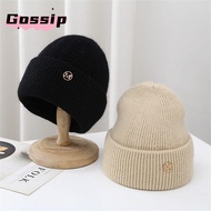 GOSSIP Bonnet Caps, Windproof Coldproof Knitted Hat, Cute Keep Warm Beanies for Women Girls