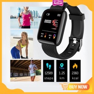 Smart Watch 116Plus Bluetooth Phone Waterproof Fitness Tracker Full Touch Screen Heart Rate Multifunctional Sports Watch