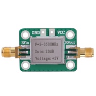 Pikdsg Frequency: 5-3500MHz Shielding Shell RF Amplifier Gain: 20dB LNA Extend Communication Distanc