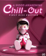 全新 粉紅色 情人節 小木偶 A wood awakening chill-out (first kiss)edition