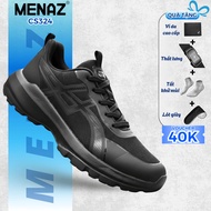 MENAZ CS324 Men's Sports Shoes Designed with Breathable Mesh Fabric and Premium Microfiber Leather