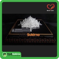 Sovenir Perusahaan, Kado istimewa Miniatur Candi Borobudur Kotak kaca