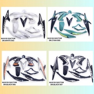 Yahama Nvx155 v1 Aerox cover set Doctor coverset sticker Taman