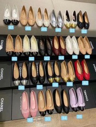 Chanel小香家2025初夏新款蝴蝶結芭蕾鞋單鞋 香港專櫃同步 優雅平底女鞋