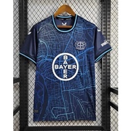 23/24 BAYER LEVERKUSEN AWAY & SPECIAL BLUE FANS ISSUE KIT JERSEY