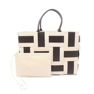 [二手] Bottega BOTTEGA VENETA手提包，THE ARCO TOTE，大號，intrecciato，ブラウン/NATURAL帆布，皮革，maxi intrecciato，Arco 