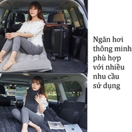 Car air mattress for 7-seat SUV, 3-row seat, size 174x118cm with pump and 2 pillows, 3 fashionable c