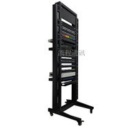 Standard Network Cabinet Rack 1.2-2m Cabinet Network Wiring Engineering Open Rack Sample Display Cab
