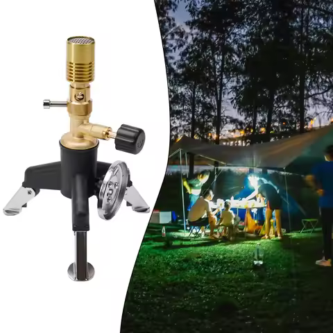 1pc Portable Laboratory Bunsen Burner Light Gas Torch Brass Multi Camping Tools Laboratory Bunsen Bu