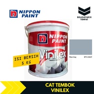 Cat Tembok Nippon Paint Vinilex Kembang Mawar 5Kg Miner Gray NP N 2004T