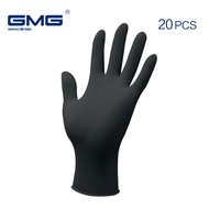 🔥[SPECIAL OFFER]🔥Gloves Nitrile Waterproof Work Gloves GMG Thicker Black Nitrile gloves for Mechanical Chemical Food Dis