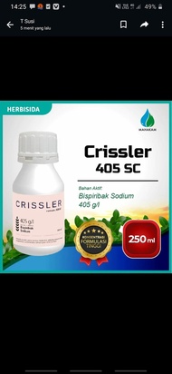 CRISSLER 405 SC   HERBISIDA SELEKTIF SISTEMIK PURNA TUMBUH