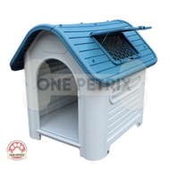Waterproof Plastic Indoor / Outdoor Pet (Dog / Cat) House XDB419 LARGE- Blue