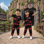 (1-7 Year) Baju Budak Lelaki Unisex Murah Material Kain Full Jersey Pyjamas Baju Tidur Kanak Kanak N