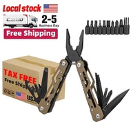 Stainless Steel Multitools Pocket Knife 18 in 1 Portable Multitool Pliers Outdoor Survival Multitool