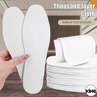 KI Melaleuca Cloth Wormwood Foot Acupressure Insole / Unisex Orthopedic Running Shoe Pad / Deodorant