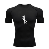 CYBERPUNK EDGERUNNER SPORTS T-SHIRT COMPRESSION/ EDGERUNNER T-SHIRT/ COMPRESSION SPORTS T-SHIRT CYBE
