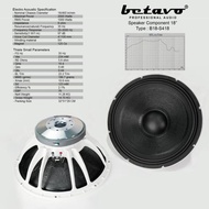 SPEAKER COMPONENT BETAVO B18-S418 SPEAKER 18 INCH VC 4 INCH ORIGINAL B