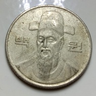 Koin Korea 100 Won th 1988