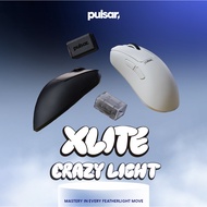 # Pulsar Xlite CrazyLight Series Wireless Gaming Mouse 41g / 8K Polling & XS-1 Sensor Black / White