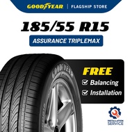 [Installation Provided] Goodyear 185/55R15 Assurance TripleMax Tyre (Worry Free Assurance) - Myvi / Alza