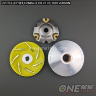 JVT PULLEY SET FOR CLICK150/125 V1V2 NEW 2020 DESIGN HEAVY DUTY PERFORMANCE PARTS ORIGINAL