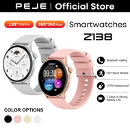 [Peje Z138 Smart Watch] 1.39-Inch Fully Fitted Round Screen | 360 * 360 HD Touch | Bluetooth 5.2 Sta