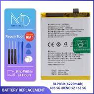 Battery Blp839 For Reno 5Z /Reno 6Z 5G / Oppo A95 5G (4220 Mah)