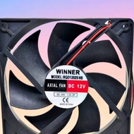 Kipas DC - fan dc 12V 12cm Winner Fan RQD12025 High Speed