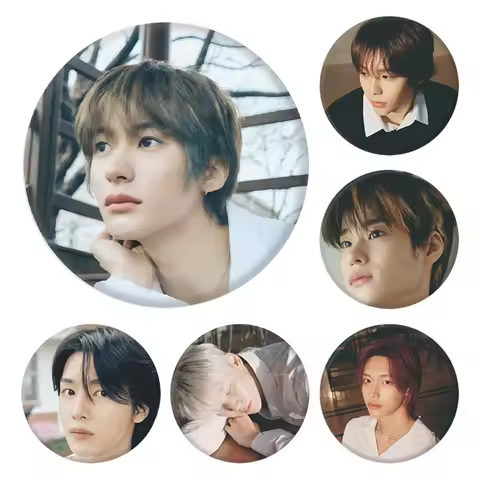 KPOP RIIZE Album ODYSSEY Metal Badge Brooch Member Photo Printed Mirror Keyring Bag Pendant SOHEE EU