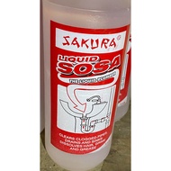 sakura  the tile plumber liquid sosa clogged drain , pipes, sink remedy liter good quality