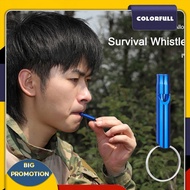 [Colorfull.sg] Emergency Whistle Duraeble Alufer Football Whistle for Sports for Camping Hiking