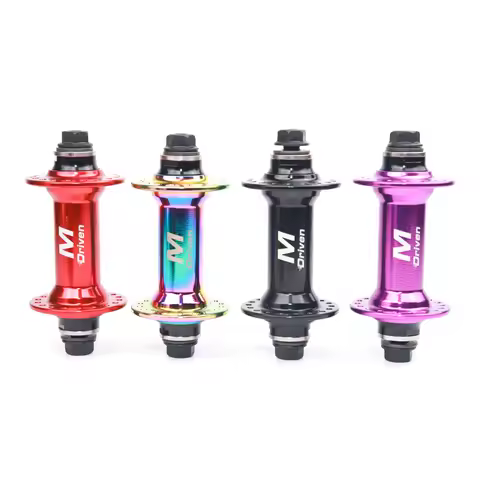 M Driven BMX Front Bike Hub Aluminum Aolly 36 Holes 2 Bearings Bicycle Hub BMX Front Hub BMX Parts
