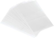 PATIKIL Pack of 400 Perforated Film PVC Shrink Tape for Caps 1.1 to 1.18 Inches 50 x 30 mm Clear