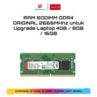 HWS20 - RAM SODIMM DDR4 ORIGINAL 2666MHhz untuk Upgrade Laptop 4GB 8GB