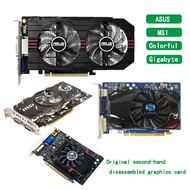 Used ASUS Colorful Red MSI Gigabyte Graphic Cards GT210 8600GT GTS250 GT610 GTS450 GTX650 PCI E Graphic card