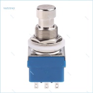 VA 9-Pin 3PDT Foot Pedal Switch Stompbox For Electric Guitar Effects True Bypass