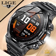 LIGE Smart Watch for Men Answer/Make Call 1.8" AMOLED Always On Display Rugged Smartwatch 800mAh Bat