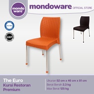 Kursi Resto Cafe Anyaman Premium - Euro Chair - Mondoware Plastik KR12