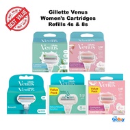 Gillette Venus Cartridges refill | 4s & 8s Gillette Venus refill