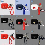 for EarFun Air 2 NC Case Earphone Silicone Case Cool Shoe Earbuds Soft Protective Headphone Cover He