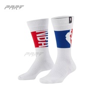 ถุงเท้า Basketball  NBA snkr crew socks บาสเกตบอล   พร้อมส่งในไทย