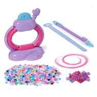 [teu]-Toy for Girls Bracelet Making Kit for Girls Friendship Arts Crafts String Maker Kit for Birthd