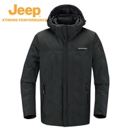 Jeep | Jeep Official Flagship Store Outdoor Winter Down Jacket Mens Waterproof Warm Travel Outerwear